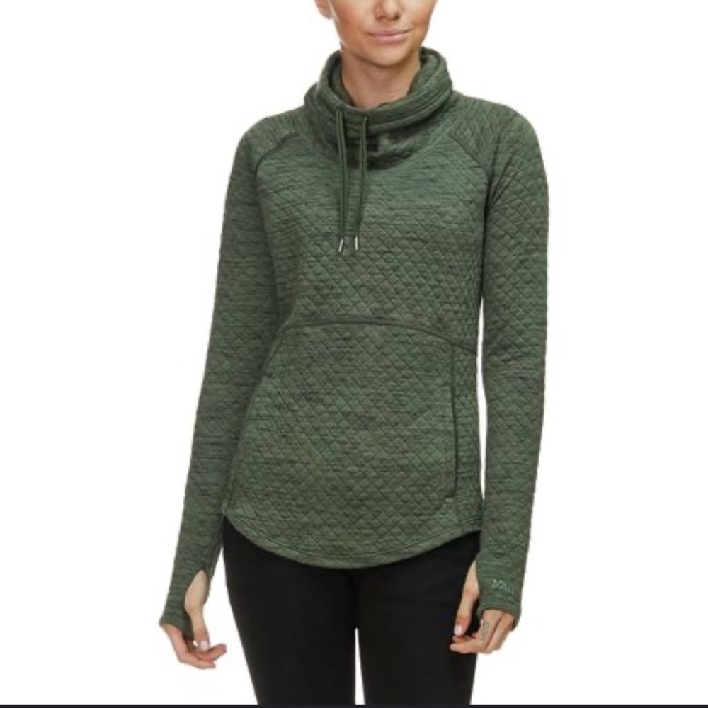 Marmot Annie Pullover Sweatshirt - Olive Green